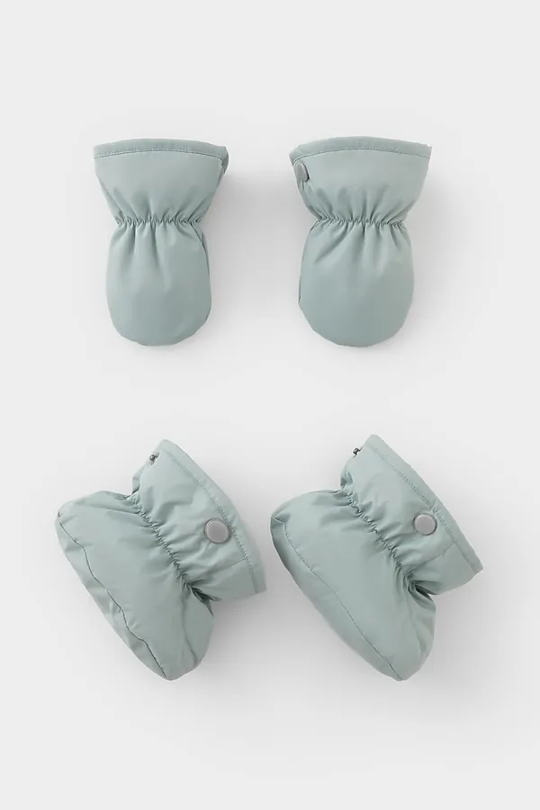 Комбинезон CROCKID, серо-зеленый - фото 2