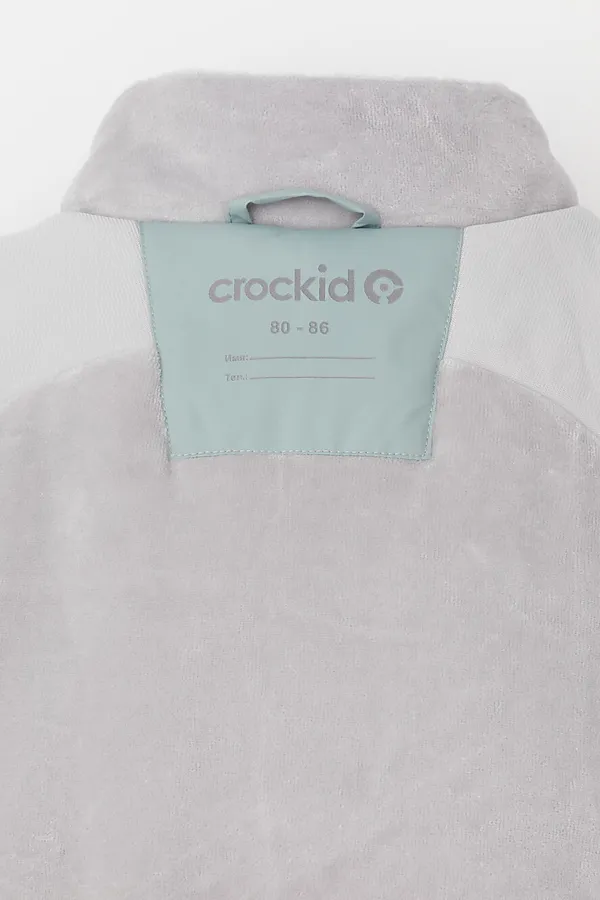 Комбинезон CROCKID, серо-зеленый - фото 2