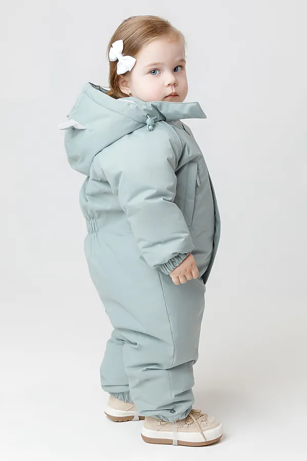 Комбинезон CROCKID, серо-зеленый - фото 2