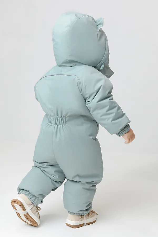 Комбинезон CROCKID, серо-зеленый - фото 2