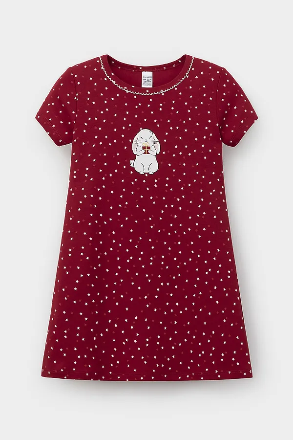 Сорочка CROCKID, красный 0533 н150 - фото 2