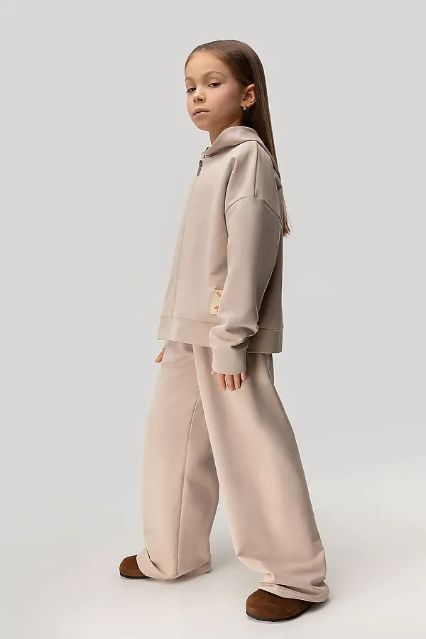 Костюм (Толстовка+Брюки) BODO, светло-бежевый - фото 2