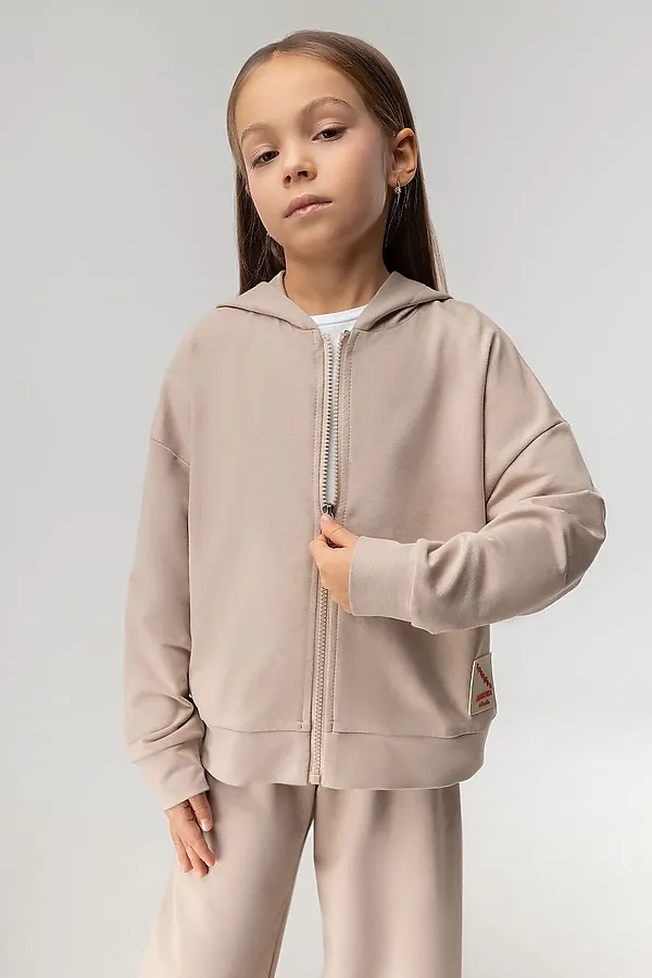 Костюм (Толстовка+Брюки) BODO, светло-бежевый - фото 2