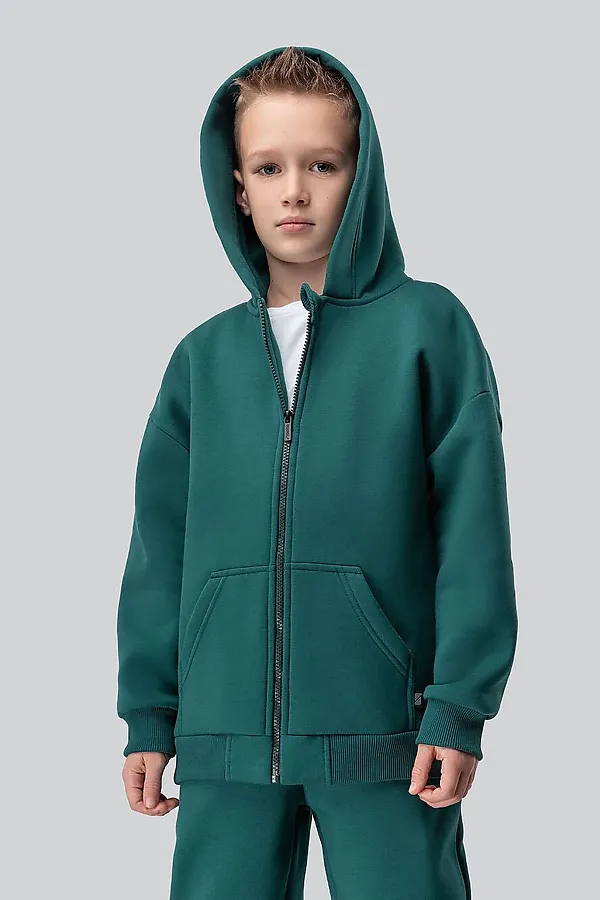 Костюм (Толстовка+Брюки) BODO, бирюзовый - фото 2