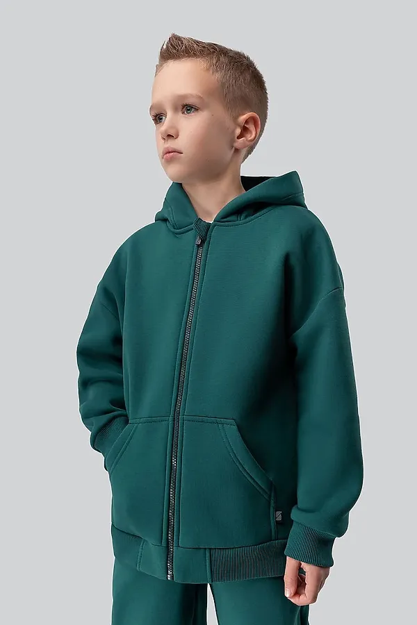 Костюм (Толстовка+Брюки) BODO, бирюзовый - фото 2