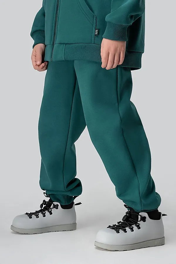 Костюм (Толстовка+Брюки) BODO, бирюзовый - фото 2