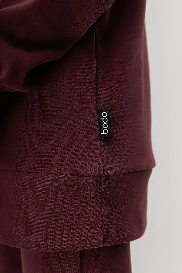 Костюм (Водолазки+Леггинсы) BODO-S, бордовый - фото 2