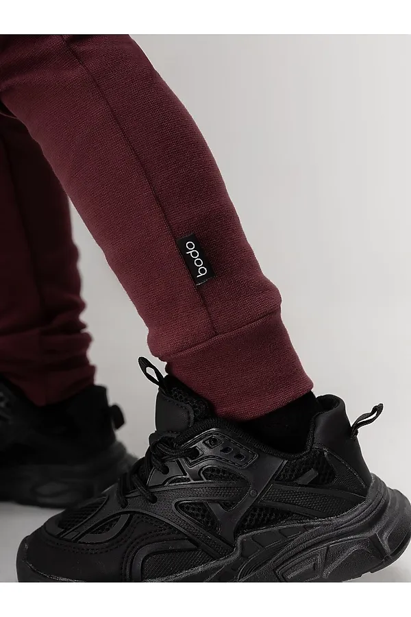 Костюм (Водолазки+Леггинсы) BODO-S, бордовый - фото 2
