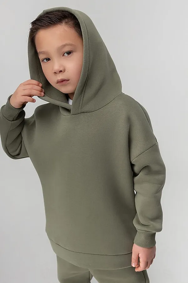 Костюм (Худи+Брюки) BODO-S, темно-оливковый - фото 2