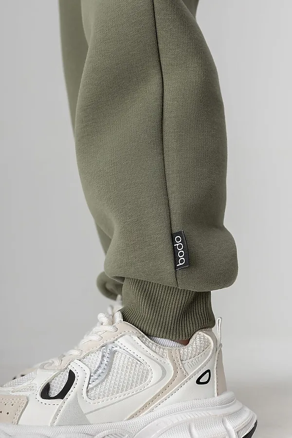 Костюм (Худи+Брюки) BODO-S, темно-оливковый - фото 2