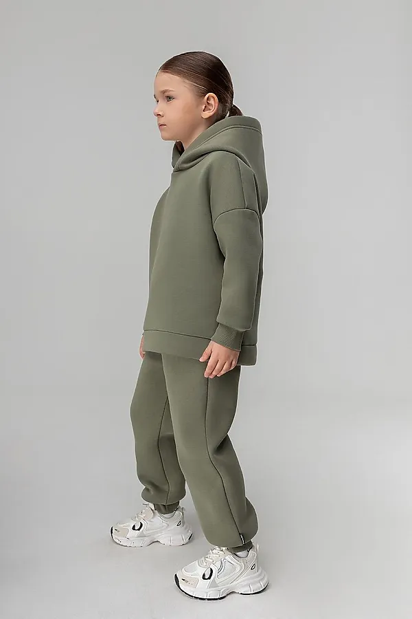 Костюм (Худи+Брюки) BODO-S, темно-оливковый - фото 2