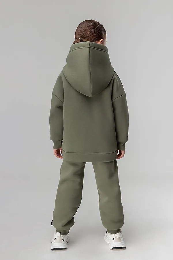 Костюм (Худи+Брюки) BODO-S, темно-оливковый - фото 2