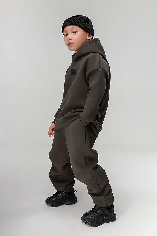 Костюм (Худи+Брюки) BODO-S, темный хаки - фото 2
