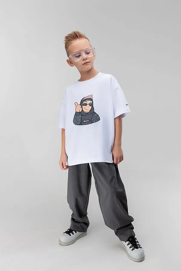 Футболка BODO, белый (графит) - фото 2