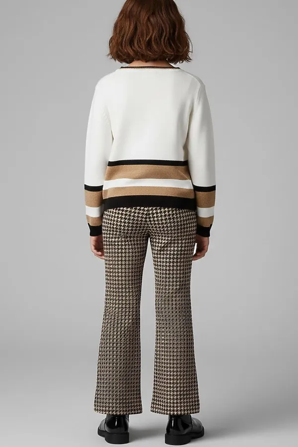 Джемпер трикотажный для девочек PLAYTODAY, белый - фото 2