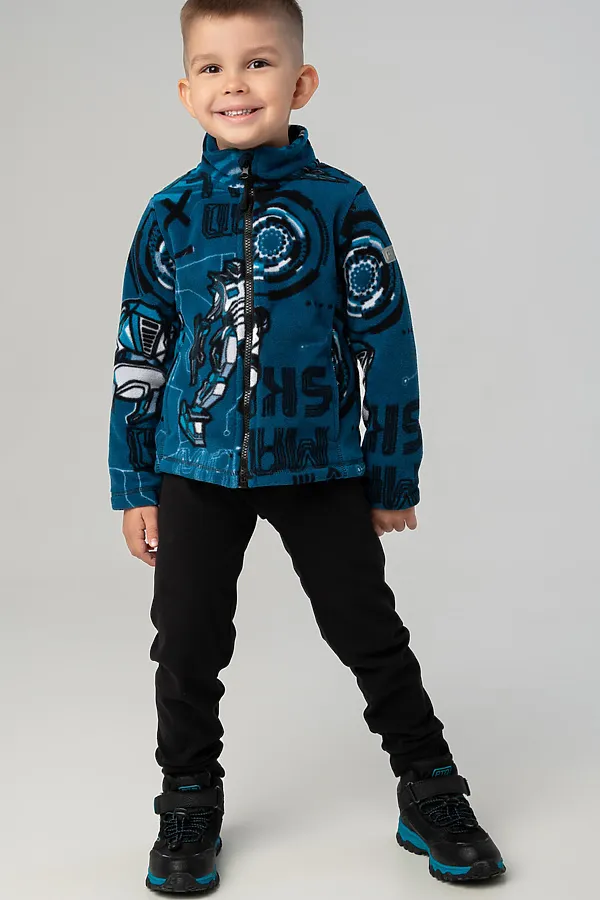 Куртка трикотажная для мальчиков PLAYTODAY,  - фото 2