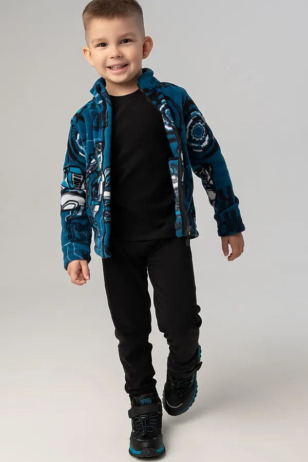 Куртка трикотажная для мальчиков PLAYTODAY,  - фото 2