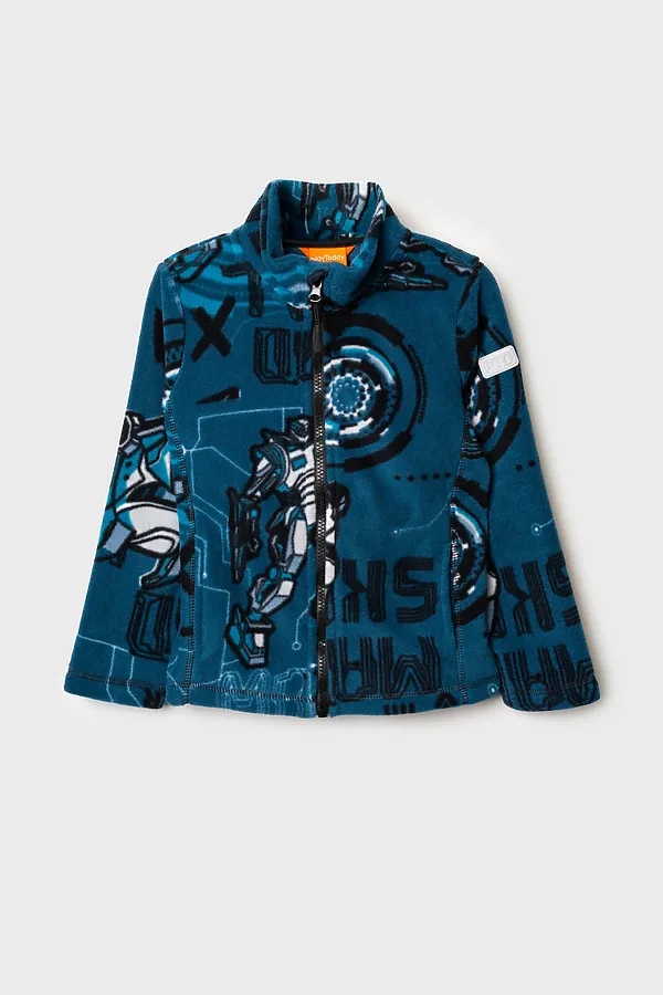 Куртка трикотажная для мальчиков PLAYTODAY,  - фото 2