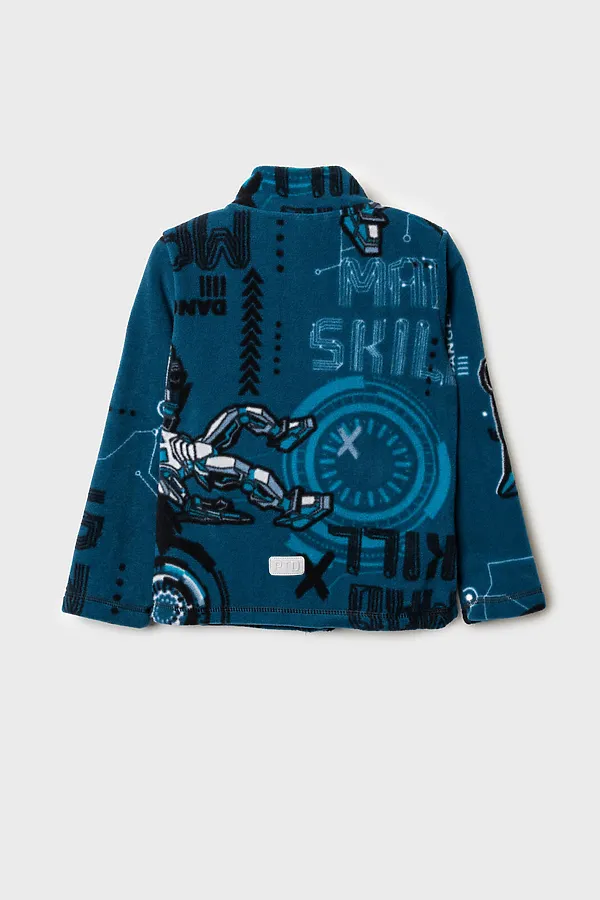 Куртка трикотажная для мальчиков PLAYTODAY,  - фото 2