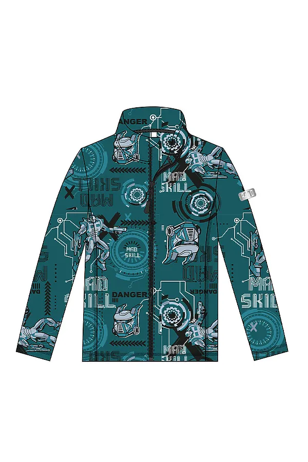 Куртка трикотажная для мальчиков PLAYTODAY,  - фото 2