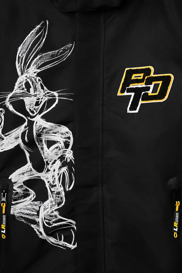 Куртка текстильная с полиуретановым покрытием для мальчиков PLAYTODAY, черный - фото 2