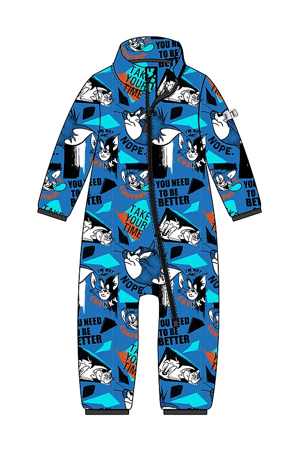 Комбинезон детский трикотажный для мальчиков PLAYTODAY,  - фото 2