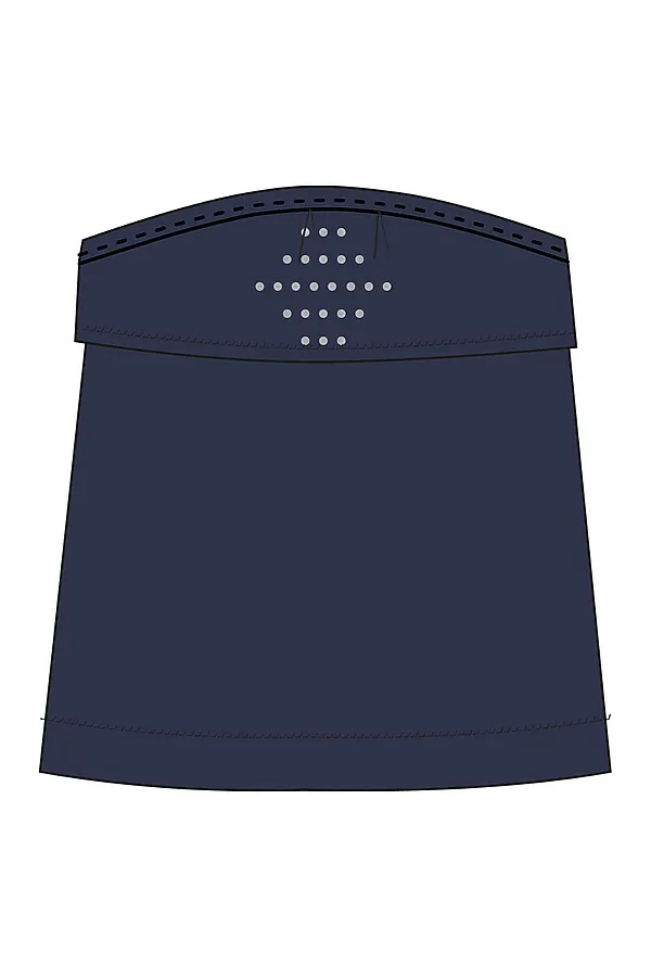 Шарф-снуд трикотажный для мальчиков PLAYTODAY, тёмно-синий - фото 2