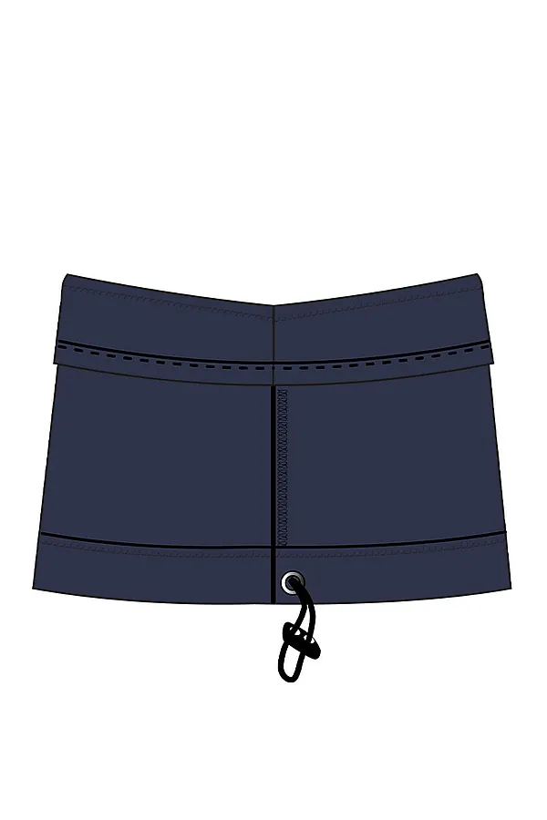 Шарф-снуд трикотажный для мальчиков PLAYTODAY, тёмно-синий - фото 2