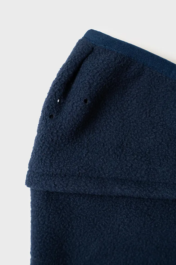 Шарф-снуд трикотажный для мальчиков PLAYTODAY, тёмно-синий - фото 2