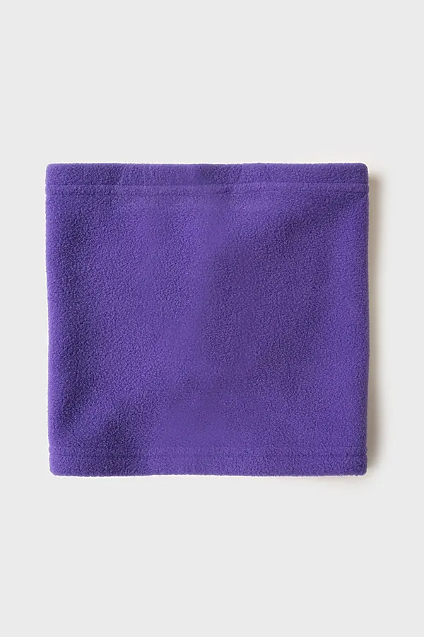 Шарф-снуд трикотажный для девочек PLAYTODAY, фиолетовый неоновый - фото 2