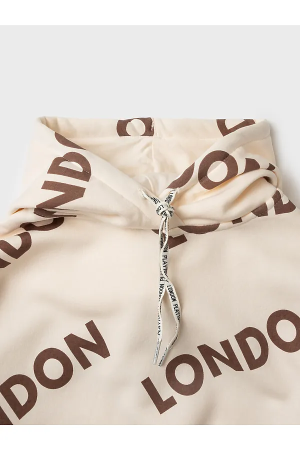 Комплект трикотажный для девочек: толстовка, брюки PLAYTODAY, молочный - фото 2