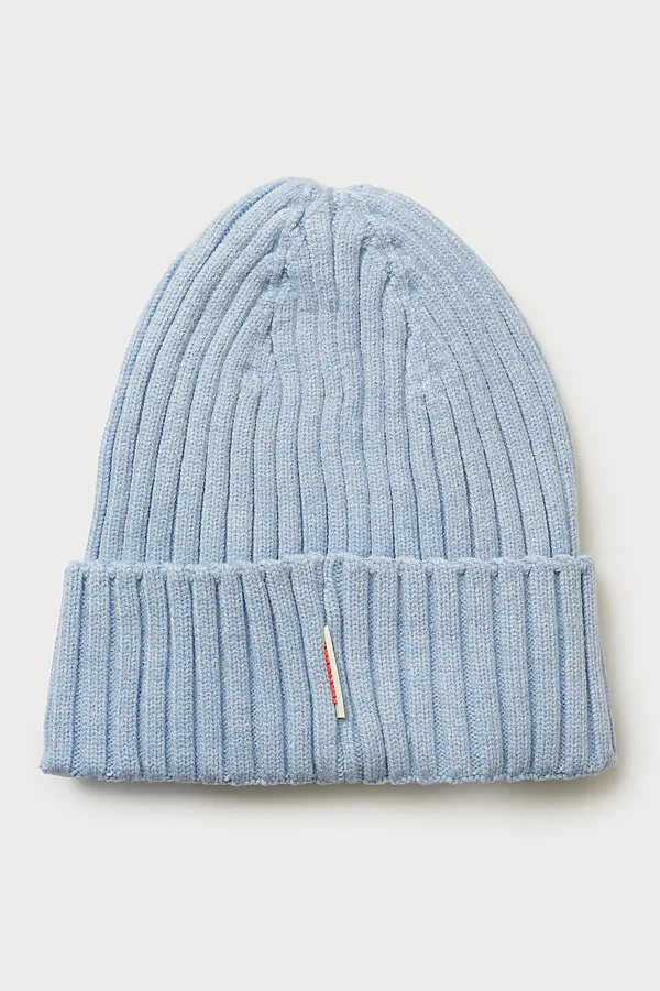 Шапка трикотажная для девочек PLAYTODAY, голубой - фото 2