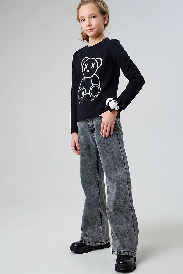 Игрушка-браслет меховой на руку - Панда PLAYTODAY, черный,белый - фото 2