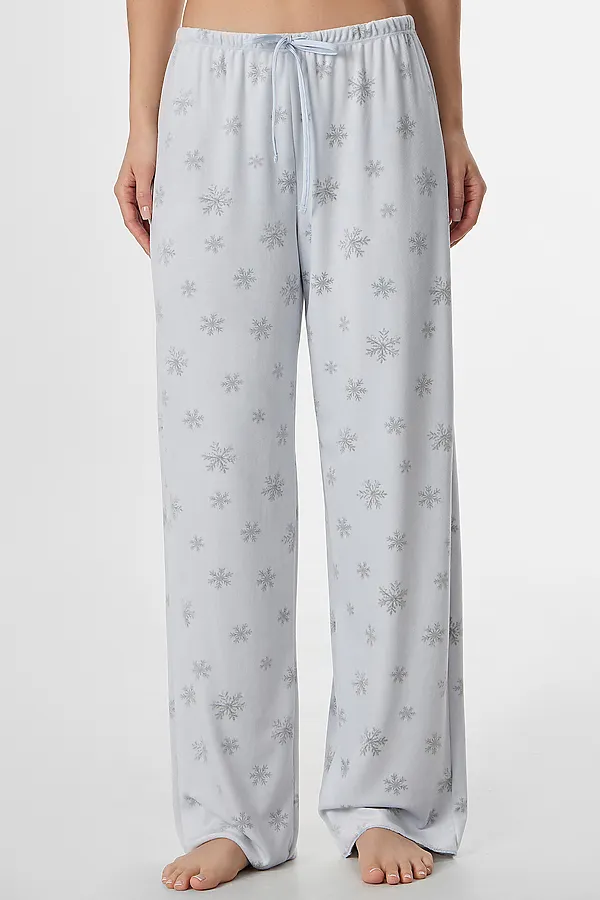 Комплект женский (джемпер, брюки) MARK FORMELLE, снежинки на льду - фото 2