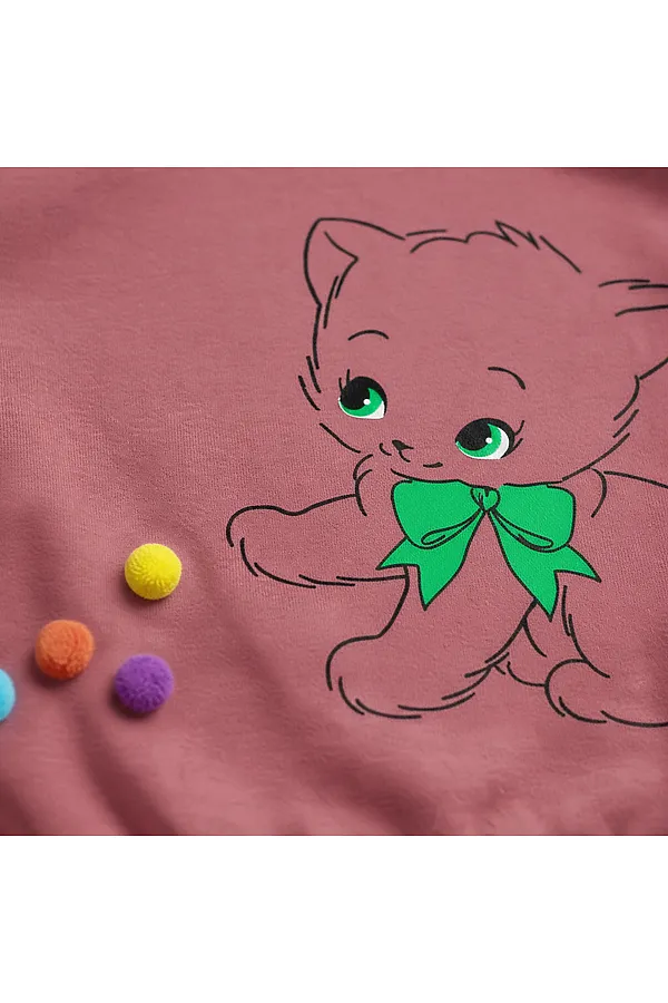 Толстовка футер 2х нитка начес YOULALA, коралловый - фото 2