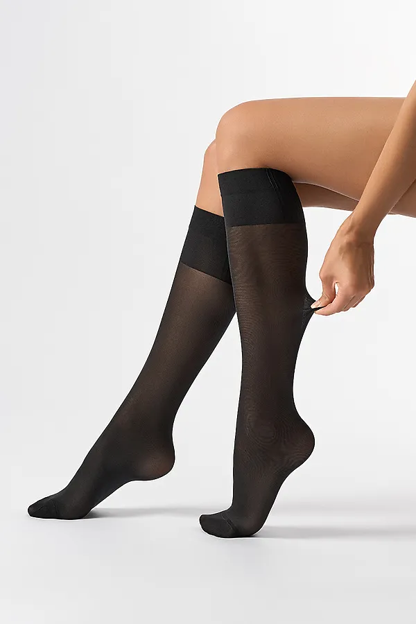 Гольфы OMSA, nero (черный) - фото 2