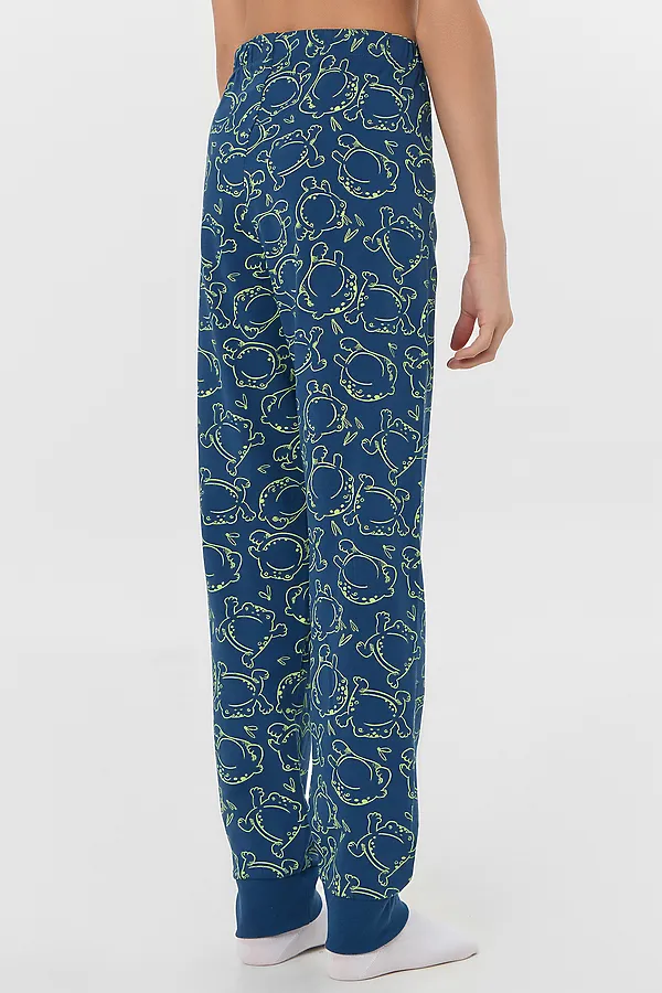 Комплект для мальчиков (лонгслив, брюки) MARK FORMELLE, жабки на полуночном - фото 2