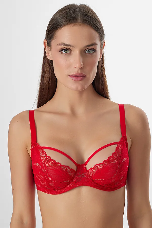 Бюстгальтер женский MARK FORMELLE, красный - фото 2