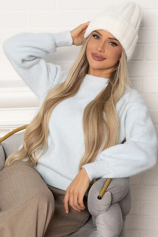 Шапка двухслойная Зимние деньки LADY TAIGA, молочная - фото 2