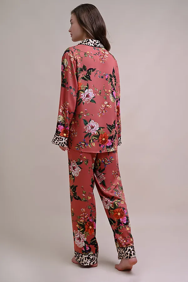 Пижама INDEFINI, персиковый - фото 2
