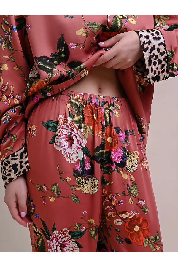 Пижама INDEFINI, персиковый - фото 2