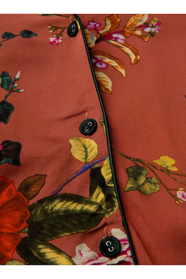 Пижама INDEFINI, персиковый - фото 2