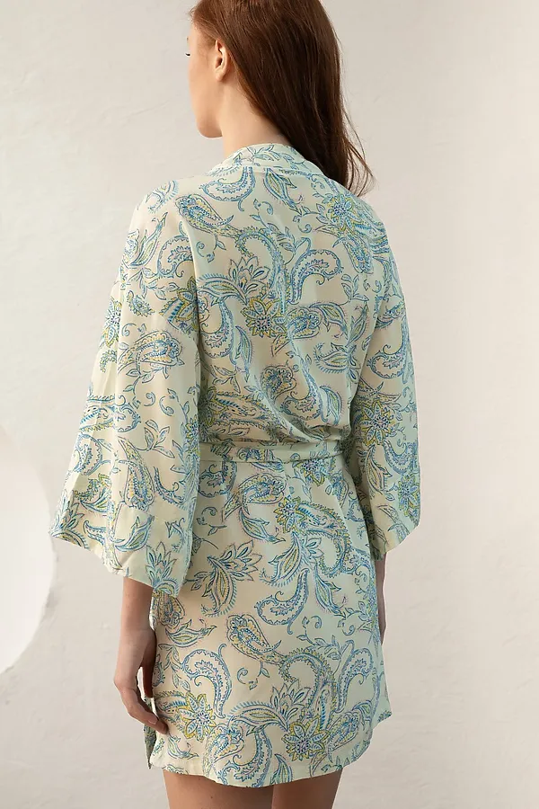 Халат INDEFINI, мятный - фото 2