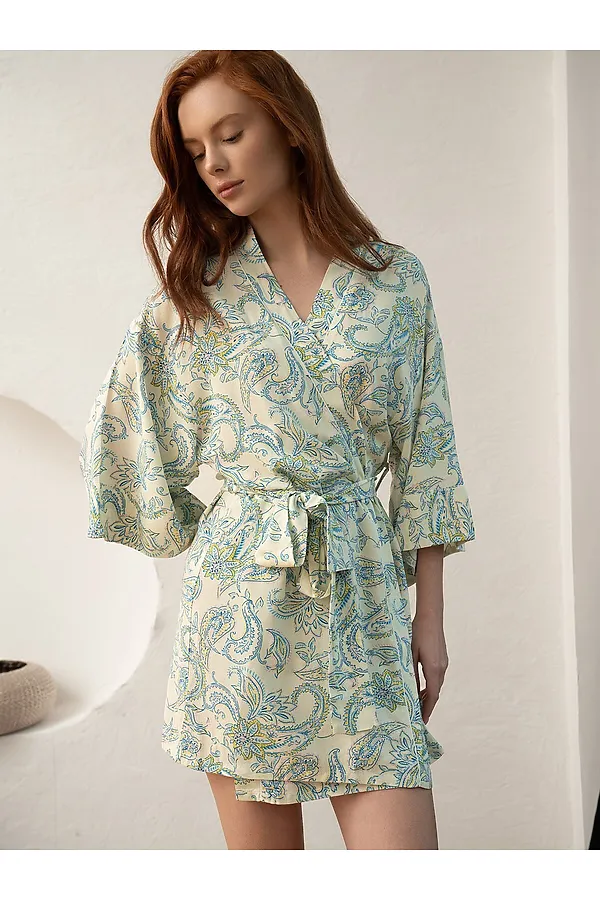 Халат INDEFINI, мятный - фото 2