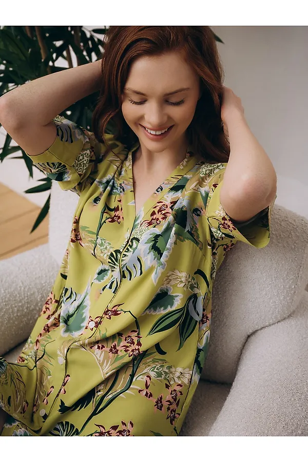 Туника INDEFINI, оливковый - фото 2