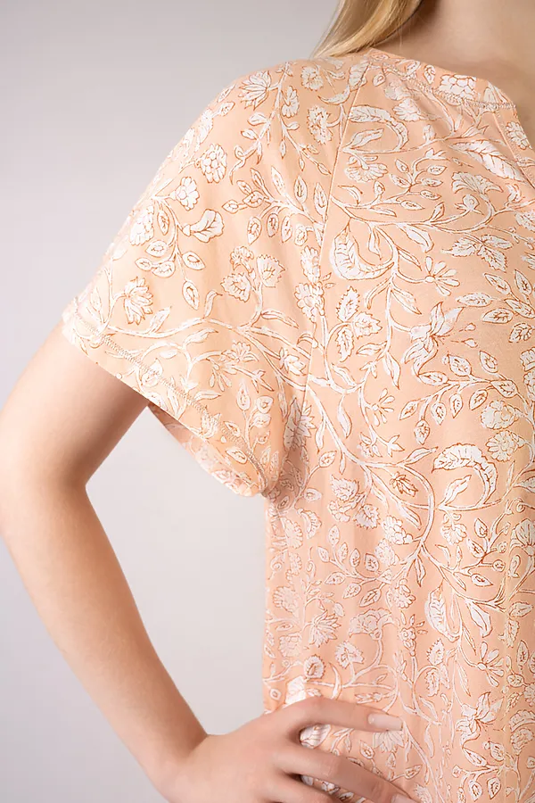 Сорочка INDEFINI, персиковый - фото 2