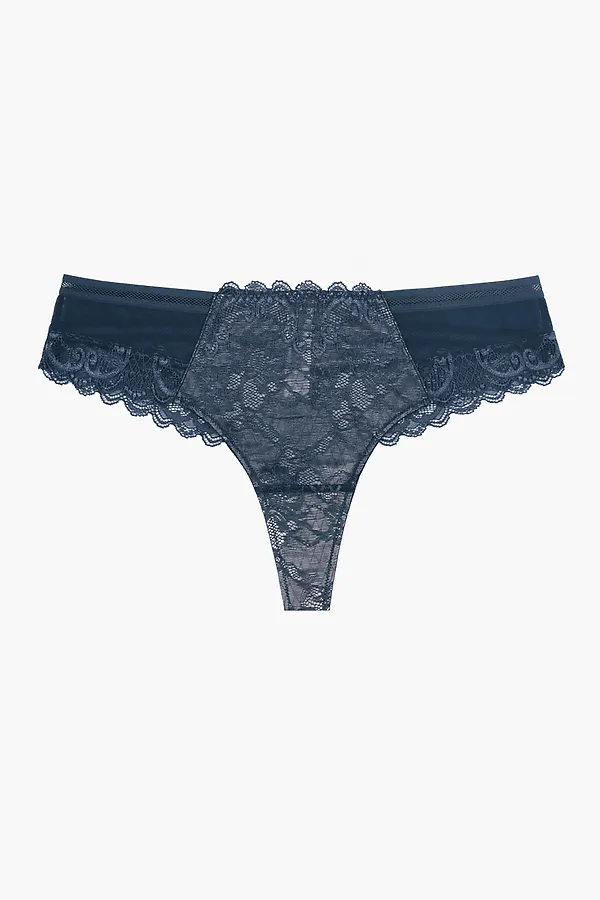 Трусы INDEFINI, синий - фото 2