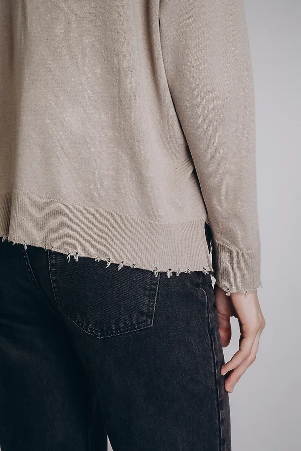 Кофта INDEFINI, бежевый - фото 2