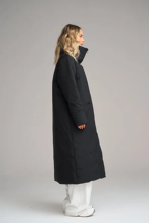 Пуховик женский HOOPS, черный - фото 2