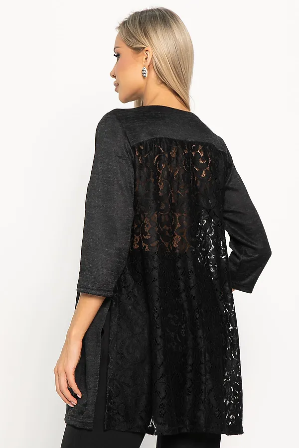 Туника Небесная мечта LADY TAIGA, черная - фото 2